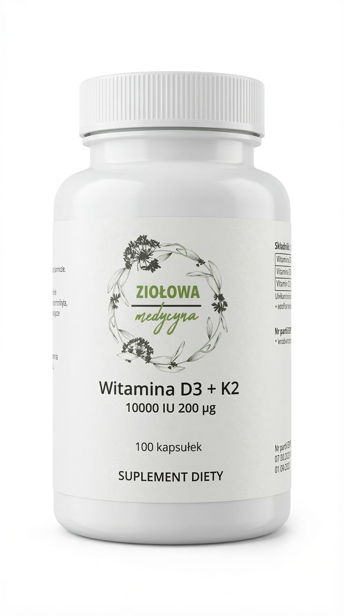 Witamina D3 + K2mk7