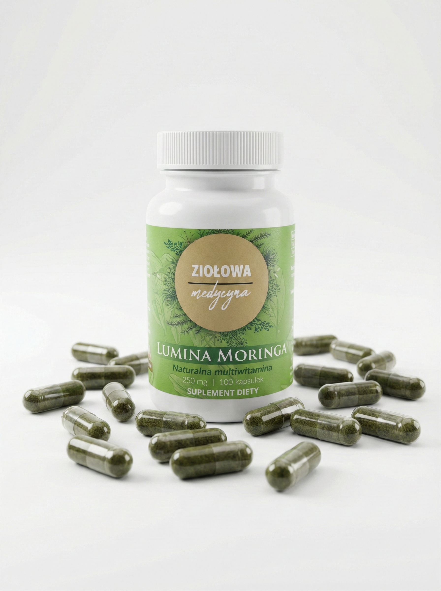 Lumina Moringa z kapsułkami